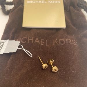 Michael Kors Gold Plated Earrings
